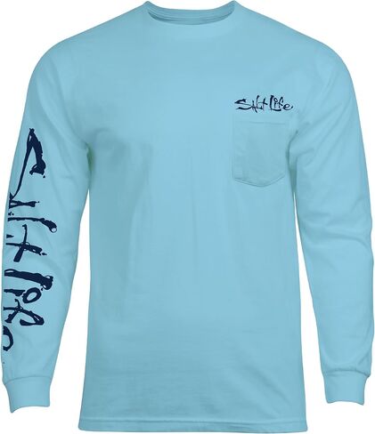 Salt Life Men's Bushel N Beer Long Sleeve Classic Fit Shirt in Saudi Arabia