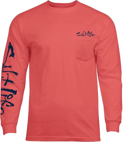 Salt Life Men's Bushel N Beer Long Sleeve Classic Fit Shirt in Saudi Arabia