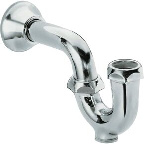 Adjustable P-trap with tubing outlet, 1-1/2" x 1-1/2"