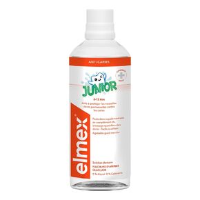 ELMEX Junior 6-12 ANS Solution dentaire sans alcool (400 ml)