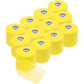 Cannon Sports Pre-Wrap 12-Pack 30 Yards Each Roll 12 Rolls Athletic Tape Wraps