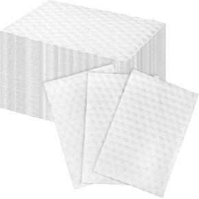 Magic Cleaning Sponge Eraser Sheet, 50 Pcs White Convex Point Melamine Sponge, Thin Nano Cleaner Pads Eraser Wipes Disposable Sponges Cleaner for Furniture Kitchenware Hard-to-Reach Places Shoe