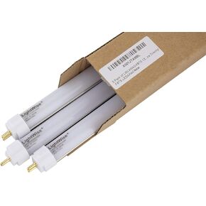 LightWise LWL4W40-F8T5 12" Direct Replacement Led Tube, 4-Watt, White, 4000K, Set of 3