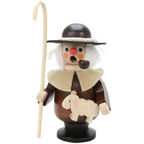 German Incense Smoker Shepherd - natural - 10 cm / 4 inch - Christian Ulbricht