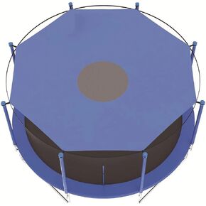 Trampoline Sun Shade Cover 8/10/12/14ft, Trampoline Tops Cover for Outdoor Trampoline, Keep Cool
