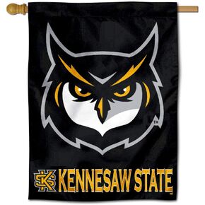 Kennesaw State Owls House Flag Banner
