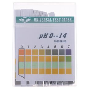 PH Test Strips,100 PH Strips Universal (ph 0~14),Litmus Paper PH Test Strips for Aquarium, Pool, Spa, Well & Tap Water