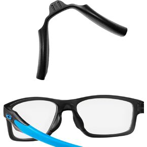 Size #1 Replacement Nose Piece Nose Pads for Oakley Airdrop MNP/Marshal MNP/Chamfer MNP/Crosslink MNP/Cloverleaf MNP/Mainlink MNP/Crosslink (A) MNP/Trubridge MNP Eyeglasses Frame, Black