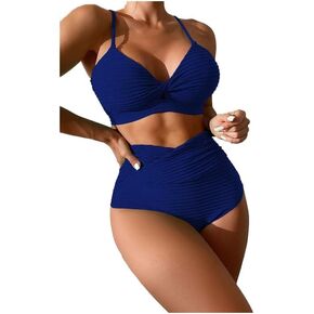 Women's High Waist Bikini Sets Two Piece Push Up Bathing Suit