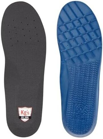 Kg’s KG-Xtreme Cushioned Insoles – Memory Foam Insoles with Arch Support for All Day Comfort, Work Boot Insoles for Men with Intellifresh® Odor Control (Size 10-11) in Saudi Arabia