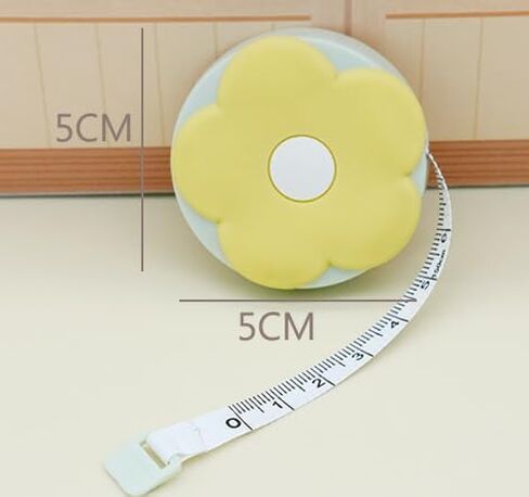 Green Heart Soft Tape Measure 60-Inch 1.5 Meter Retractable Cartoon Measuring Tape Cute Tape Ruler for Sewing Craft Cloth Body Measurements, Sewing Tape Measures, Tape Measures and Rulers (3H051) in Saudi Arabia