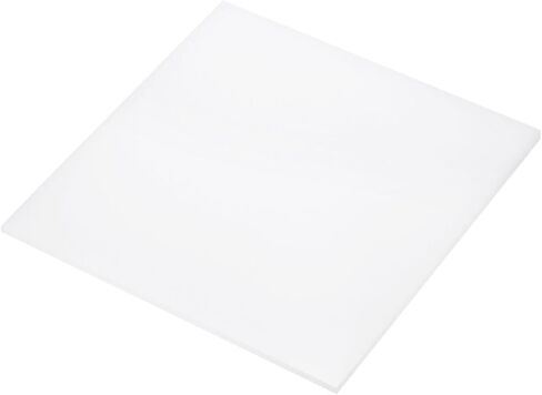 8 x 8 Inch UHMW Polyethylene Sheets, 1/2 Inch Thick Ultra High Molecular Weight White Plastic Sheet [for Home, Industrial] in Saudi Arabia