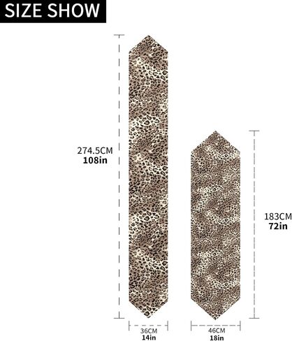 ALAZA Double-Sided Winter Violet Purple with Gold Snowflakes Christmas Table Runner 14x108 Inches Long,Table Cloth Runner for Wedding Birthday Party Kitchen Dining Home Everyday Decor in Saudi Arabia