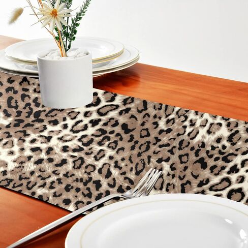 ALAZA Double-Sided Winter Violet Purple with Gold Snowflakes Christmas Table Runner 14x108 Inches Long,Table Cloth Runner for Wedding Birthday Party Kitchen Dining Home Everyday Decor in Saudi Arabia
