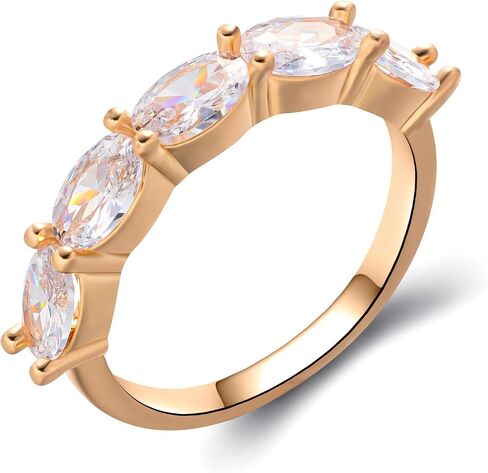 Women’s Engagement Wedding Ring, S925 Sterling Silver, 1 Carat High-Carbon Diamond, 14K White Gold Plated, Unique Promise Ring in Saudi Arabia