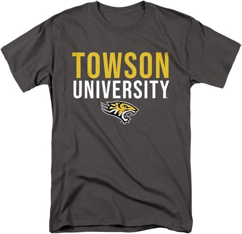 Towson University Official Stacked Unisex Adult T Shirt in Saudi Arabia