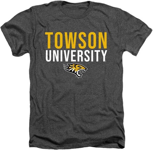 Towson University Official Stacked Unisex Adult T Shirt in Saudi Arabia