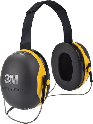 كمامات أذن 3M PELTOR، حماية من الضوضاء، مرفق قبعة صلبة، NRR 24 ديسيبل، البناء، التصنيع، الصيانة، السيارات، الأعمال الخشبية، X2P3E، أسود/أصفر in Saudi Arabia