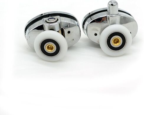 Set of 8 Single Shower Door ROLLERS /Runners /Wheels 25mm in Diameter in Saudi Arabia