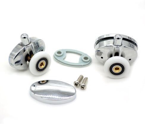Set of 8 Single Shower Door ROLLERS /Runners /Wheels 25mm in Diameter in Saudi Arabia
