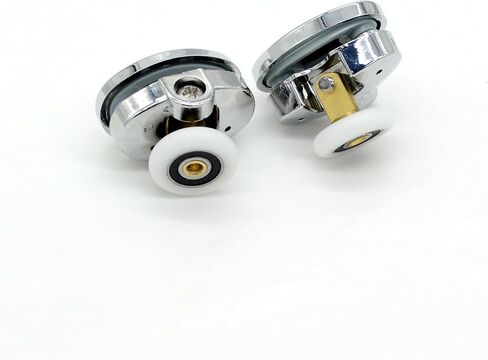 Set of 8 Single Shower Door ROLLERS /Runners /Wheels 25mm in Diameter in Saudi Arabia