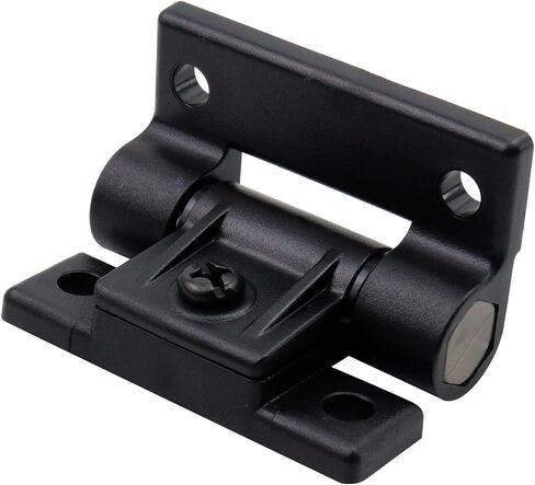 Antrader Torque Hinge Adjustable Position Control Hinge, 2 Pcs Adjustable Hinges Countersunk Holes E6-501 Series Hinge Plastic Door Hinges,Black in Saudi Arabia
