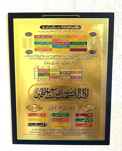 Exceedn Islamic Dua Wall Decor with Beautiful Loh e Qurani in Saudi Arabia
