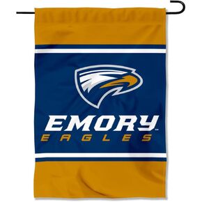 College Flags & Banners Co. Emory Eagles Double Sided Garden Banner Flag