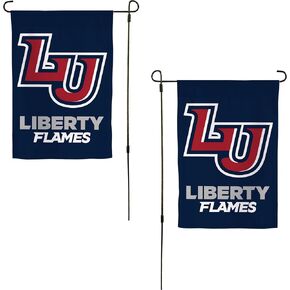 Desert Cactus Liberty University Garden Flag Flames Banner 100% Polyester (Design A)