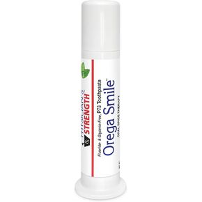 Physician's Strength OregaSmile Toothpaste, Mint - 3.4 fl oz - Supports Healthy Teeth & Gums - with P73 Oregano - Fluoride & Glycerin Free