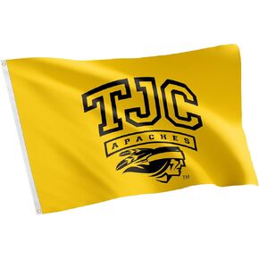 Desert Cactus Tyler Junior College Flag Apaches Banners 100% Polyester Indoor Outdoor 3x5 feet Flags (Style 2)