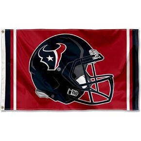 WinCraft Houston Texans New Helmet Grommet Pole 3x5 Flag