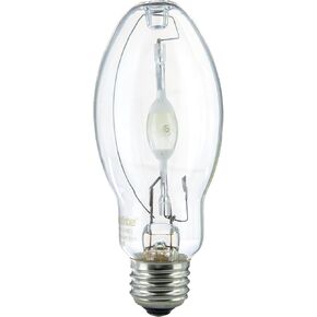 Sunlite 03650-SU MH150/U/MED M102 Metal Halide Lamp, 150 Watts, Pulse Start, Medium Base (E26), ED17, 15,000 Hours Life, 14000 Lumen, Clear Finish, 4000K