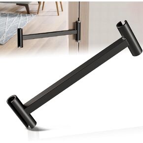 Heavy .134 & .180 Gauge Hinge Adjustment Tool | Hinge Bender Tool for Commercial Door | Hinge Adjustment Wrench Repair Tool for Knuckle Bender Pin Fixer - Black