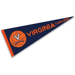 College Flags & Banners Co. UVA Cavaliers Full Size Basketball Pennant