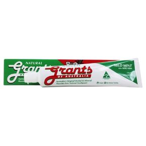 Natural Toothpaste Mild Mint with Aloe Vera - 3.85 oz.