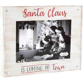 Santa Claus Picture Frame, 6 3/4" x 8 1/2"