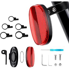 Bicycle Seatpost Mount Compatible with Airtag, Bike Mount Hidden Bike Reflectors Holder Bicycle Seatpost Mount GPS Tracker for Electric Bicycle Mountain Bikes Scooter