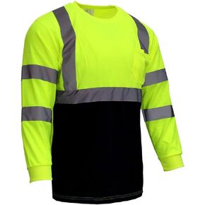 XIAKE RT003 Safety Shirts for Men Reflective High Visibility T Shirts