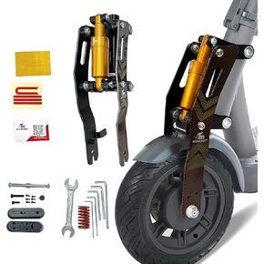Monorim Electric Scooter Front Suspension Kit Compatible with Segway Ninebot Max G30 Electric Scooter,Made of High-Grade Aluminium and Steel-Replacement Parts Accessories