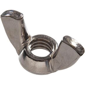 2998 6-32-Inch Stainless Steel Wing Nut, 8-Pack
