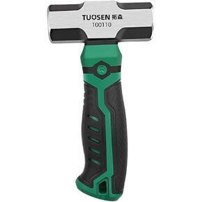 1lb Sledge Hammer, Mini Strike Drilling Hammer Sledgehammer with No-Slip Cushion Grip 1 Pound