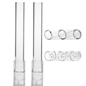 Solo Glass Tube Stem - 110mm Straight/Steam Chemistry Air Drying Tube,2PCS