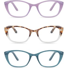 نظارات القراءة Rae Dunn "SAMMY Premium - 3 عبوات مع خط SEE المميز in Kuwait