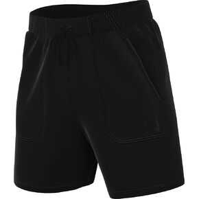 شورت Nike Yoga للرجال Dri-FIT 5 بوصة غير مُبطن (أسود/أسود، FB7786-010)