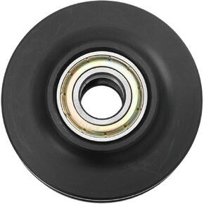 Heavy Duty Barn Door Roller Pulley Thick Groove Wheel Smooth Sliding Hanging Rail Door Wheel Track Roller Barn Doors Single