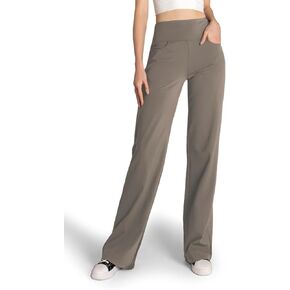 Safort Yoga Pants Women Wide Leg Pants with Pockets 28''/31''/34'' Stretch Loose Leg Comfy Lounge Petite, Regular, Tall
