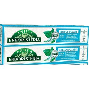 "Fresco Polare" Refreshing Toothpaste - 2.5 Fluid Ounces (75ml) Tubes (Pack of 2) [ Italian Import ]
