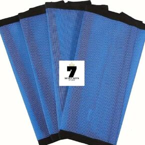 Horse Fly Boots - Fly Boots for Horses Set of 4 -Protective - Large Size - Blue Color - Anti-Fly Leggings - Fly Protection Gear.