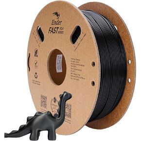 2023 Official Creality Printer Filament Hyper PLA Filament, Creality PLA 3D Printing Filament for High Temperature High Speed Printing, Dimensional Accuracy +/-0.02mm, 1KG/Spool,1.75mm (Black)